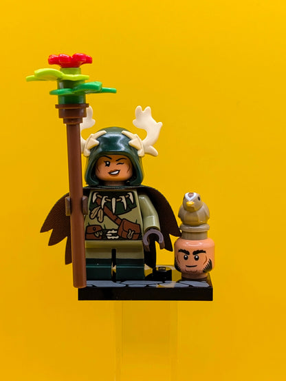 Halfling Druid coldnd-5 Dungeons and Dragons CMF Minifigure Lego