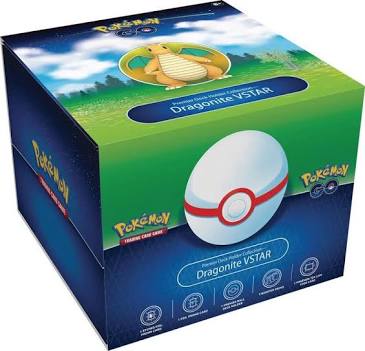 Pokemon GO Dragonite Vstar Premium Deck Holder Collection