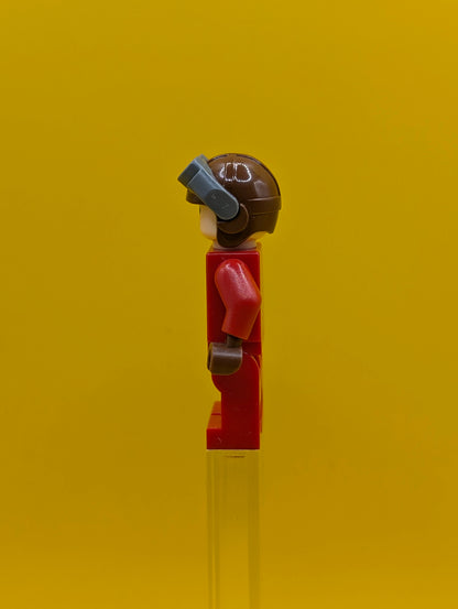 Naboo Fighter Pilot sw0340 Red Jumpsuit Star Wars Minifigure Lego