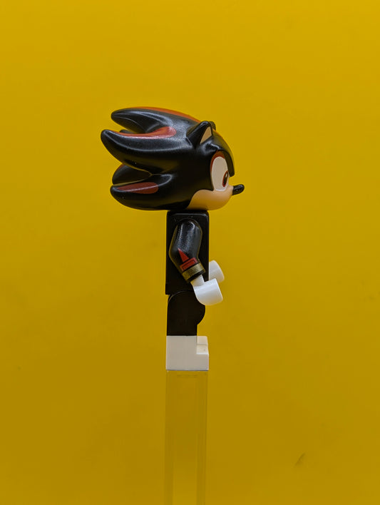 Shadow the Hedgehog son012 Closed Mouth Sonic The Hedgehog Lego Minifigure