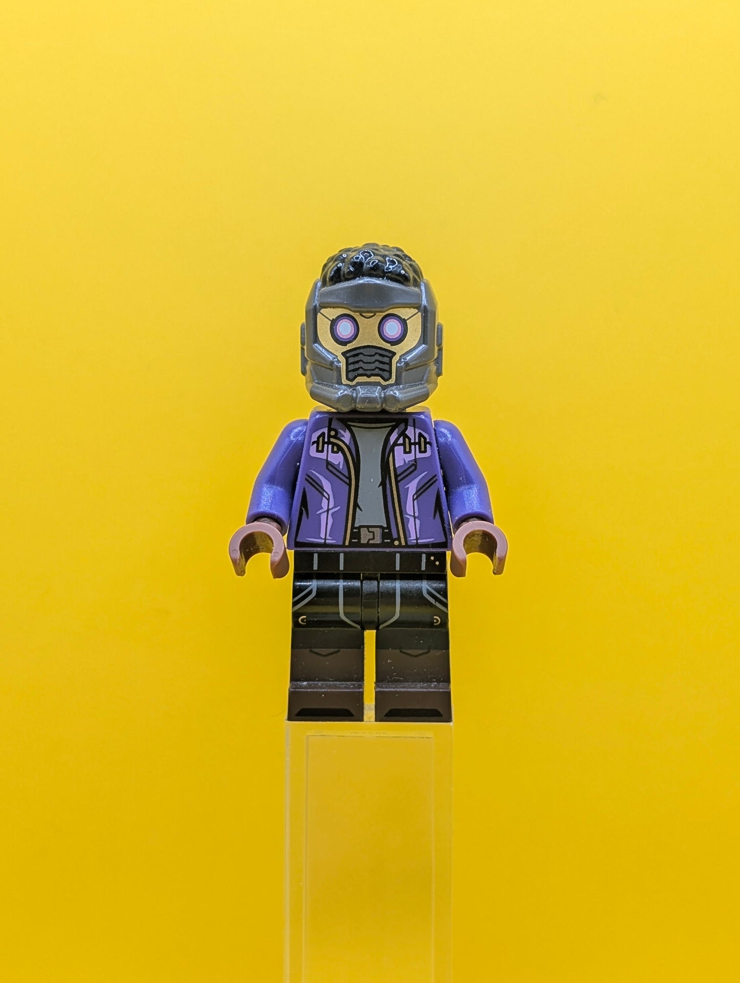 T'Challa Star-Lord colmar11 Marvel Studios, Series 1 (Minifigure Only without Stand and Accessories) Marvel Lego Minifigure