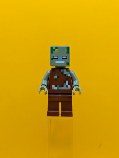Drowned Zombie min088 Minecraft Lego Minifigure