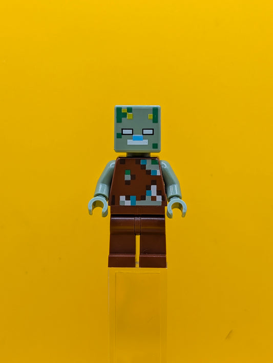 Drowned Zombie min088 Minecraft Lego Minifigure