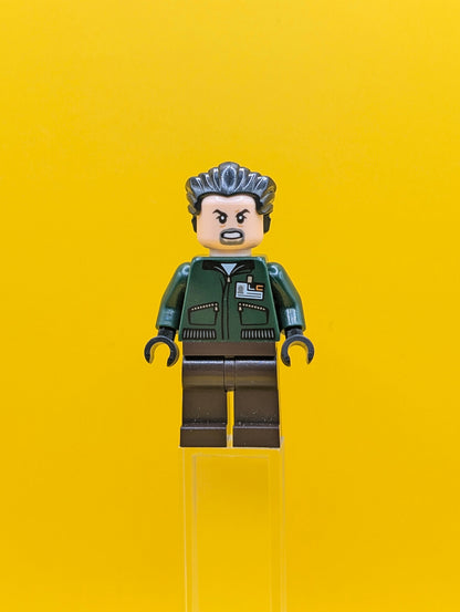 Lex Corp Henchman 2 sh0223 Dark Brown Legs DC Minifigure Lego