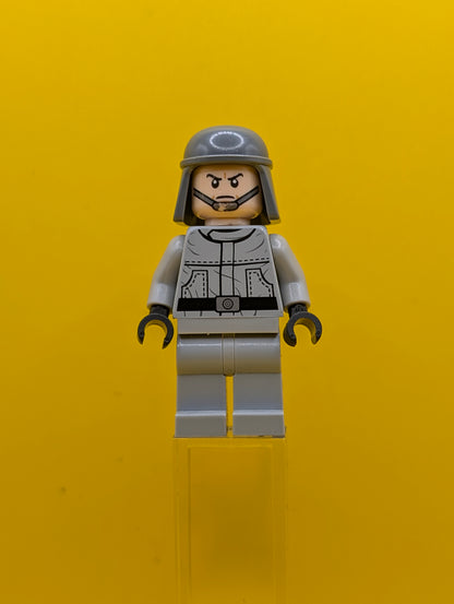 Imperial AT-ST Pilot / Driver sw0401 (Plain Helmet, Dual Sided Head) Star Wars Lego Minifigure