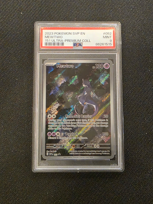 #052 Mewtwo Promo PSA 9