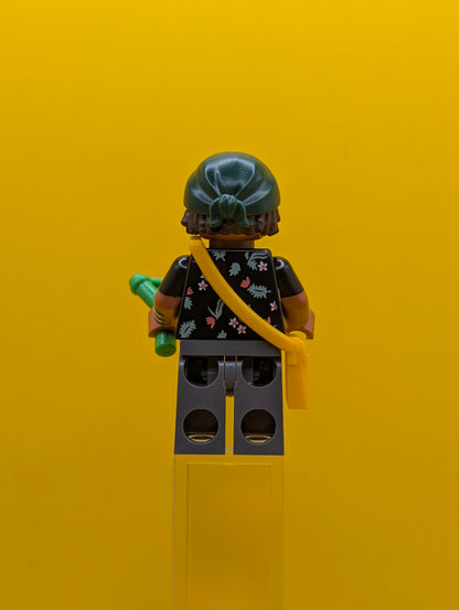 Usopp op008 Black Shirt One Piece Lego Minifigure