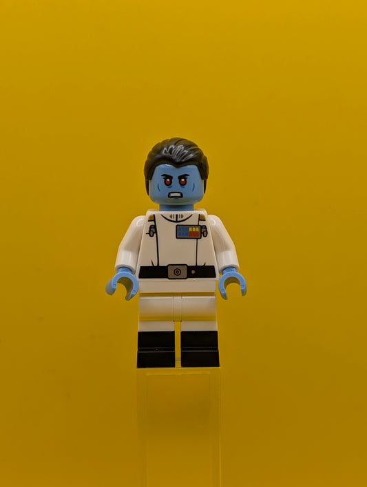 Grand Admiral Thrawn sw1356 Medium Blue Skin Star Wars Lego Minifigure