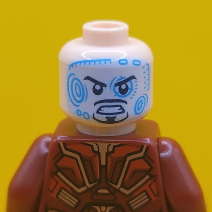 Iron Man sh0612 Silver Hexagon on Chest Lego Minifigure Super Heroes