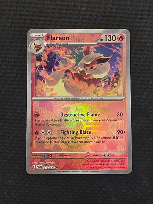 #013/131* Flareon Masterball Prismatic Evolution