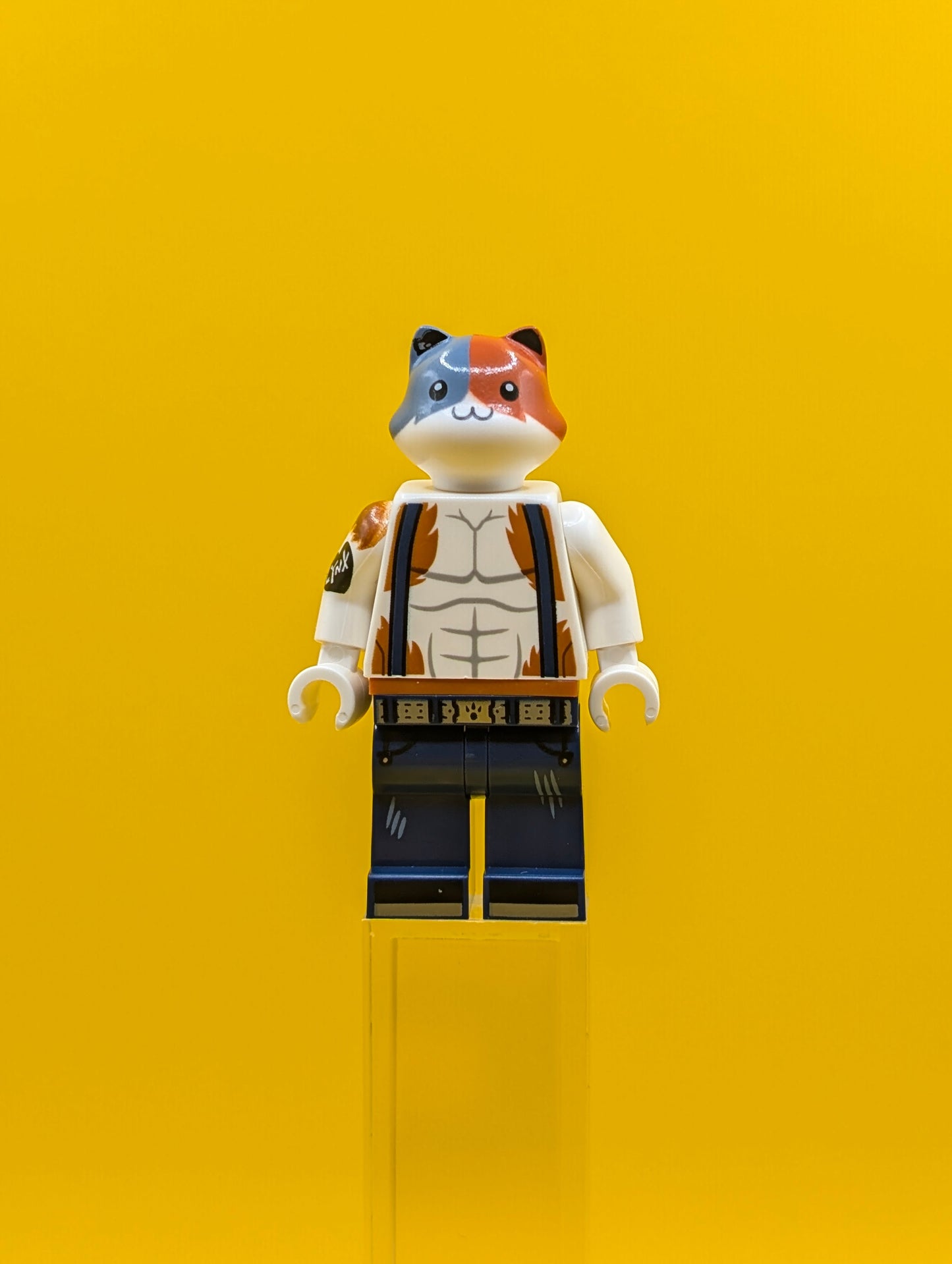 Meowscles Fortnite fort008 Lego Minifigure