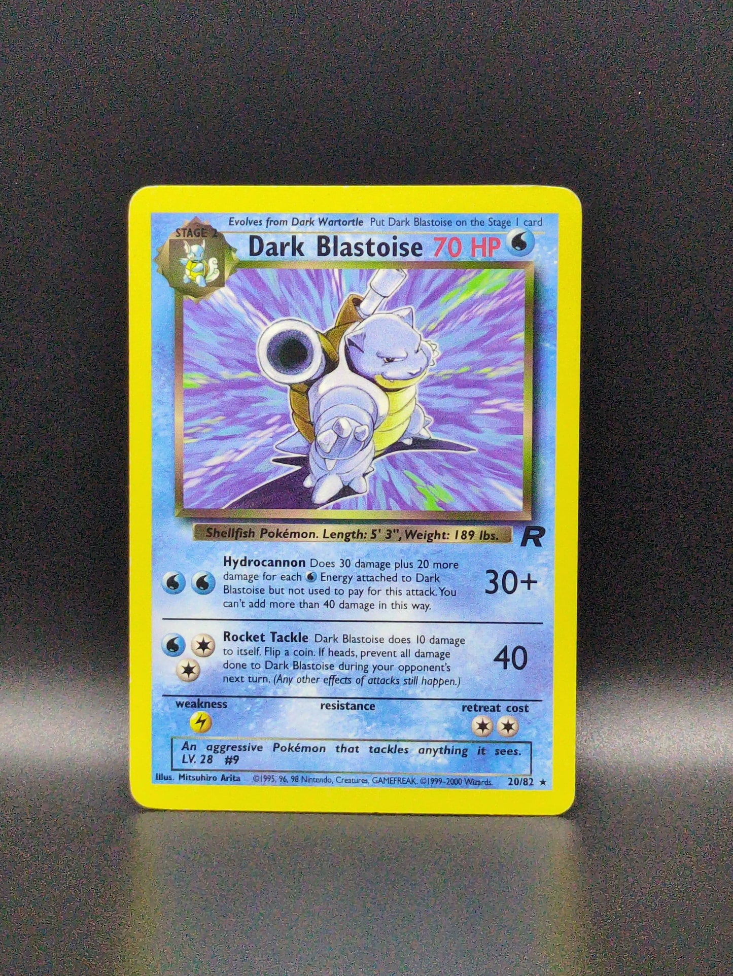 Dark Blastoise #20/82 - Team Rocket