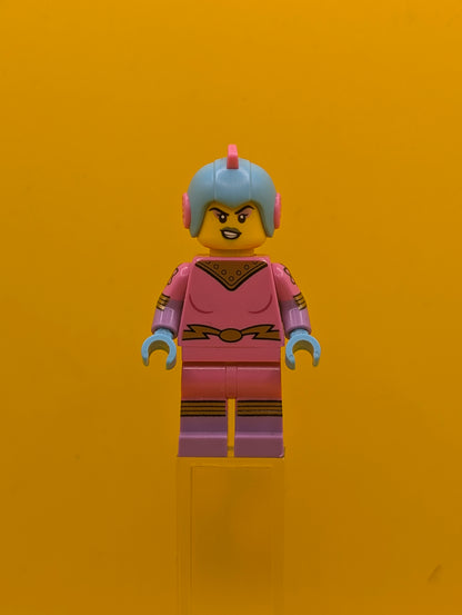 Retro Space Heroine col439 Series 26 (Minifigure Only without Stand and Accessories) Lego Minifigure
