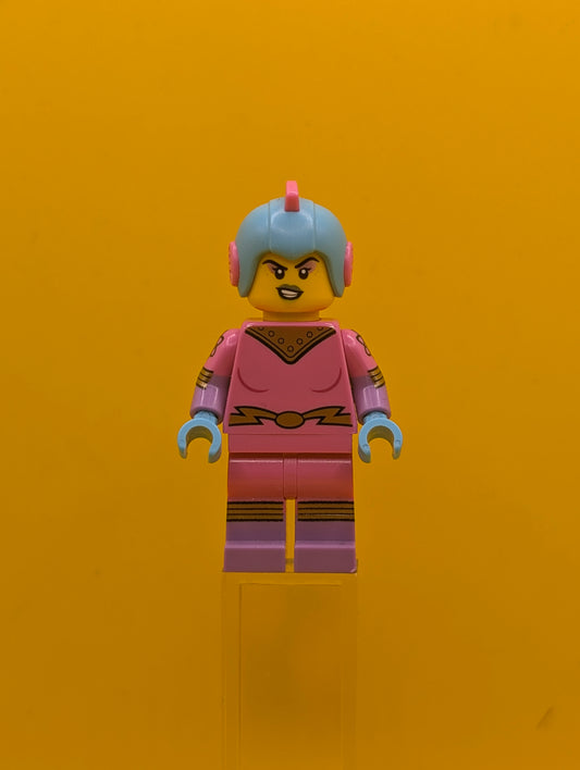 Retro Space Heroine col439 Series 26 (Minifigure Only without Stand and Accessories) Lego Minifigure