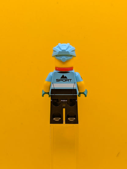 Wheelchair Racer col397 Series 22 (Minifigure Only without Stand and Accessories) Cmf Lego Minifigure