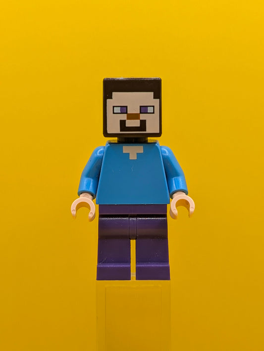 Steve min009 Minecraft Minifigure Lego