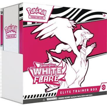 White Flare Elite Trainer Box (ETB)