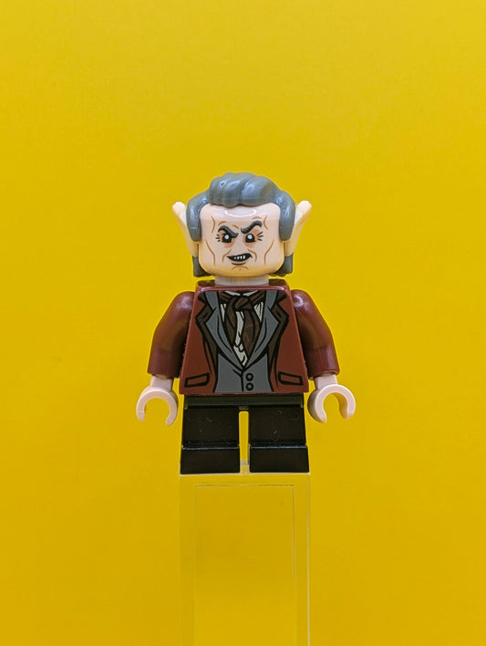 Griphook hp318 Dark Red Jacket Dark Bluish Gray Vest Harry potter Minifigure Lego