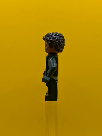 Nakia sh0844 Dark Green Suit Marvel Lego Minifigure