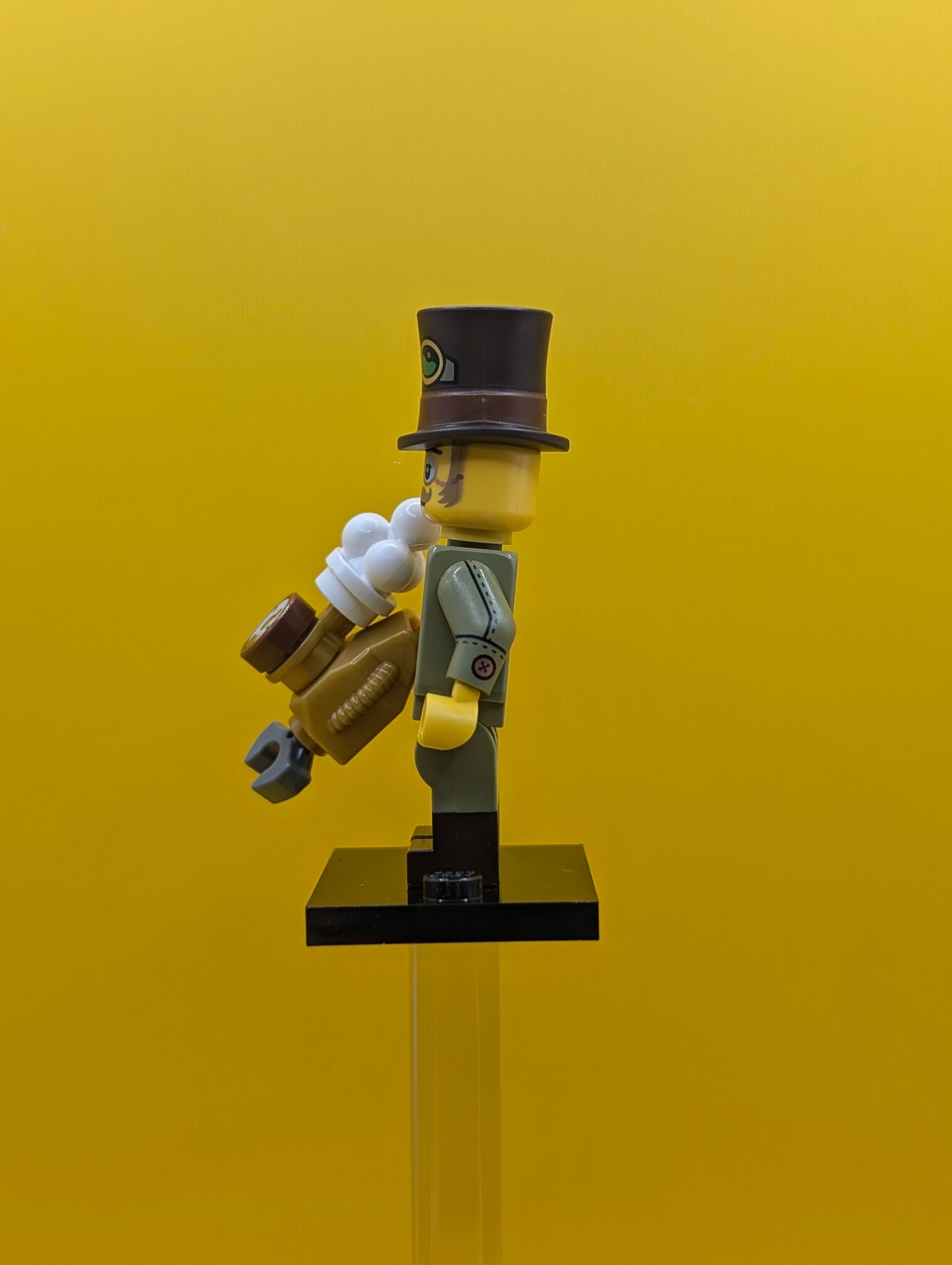 Steampunk Inventor col27-12 Series 27 (complete Set with Stand and Accessories) CMF Minifigure Lego