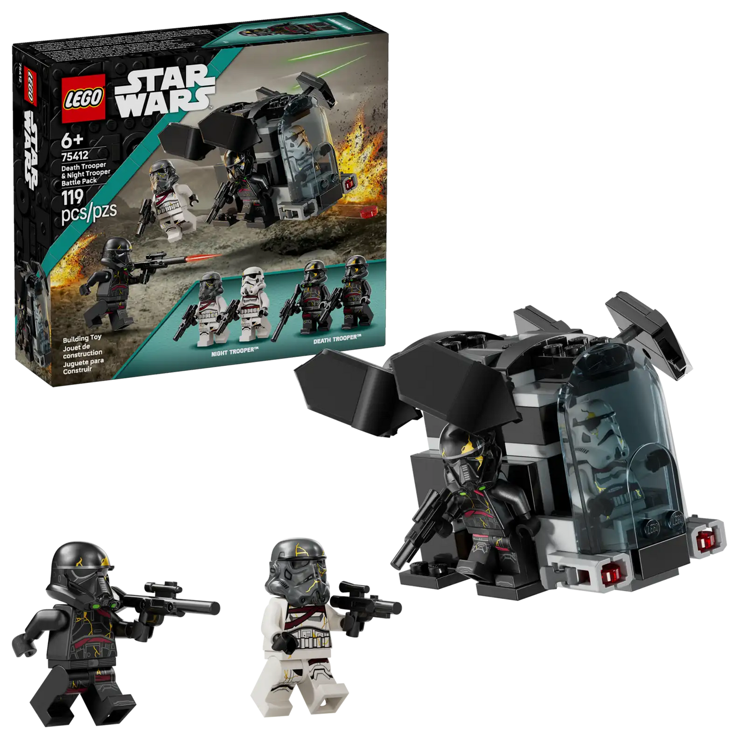 75412 Death Trooper & Night Trooper Battle Pack Star Wars Lego Minifigure