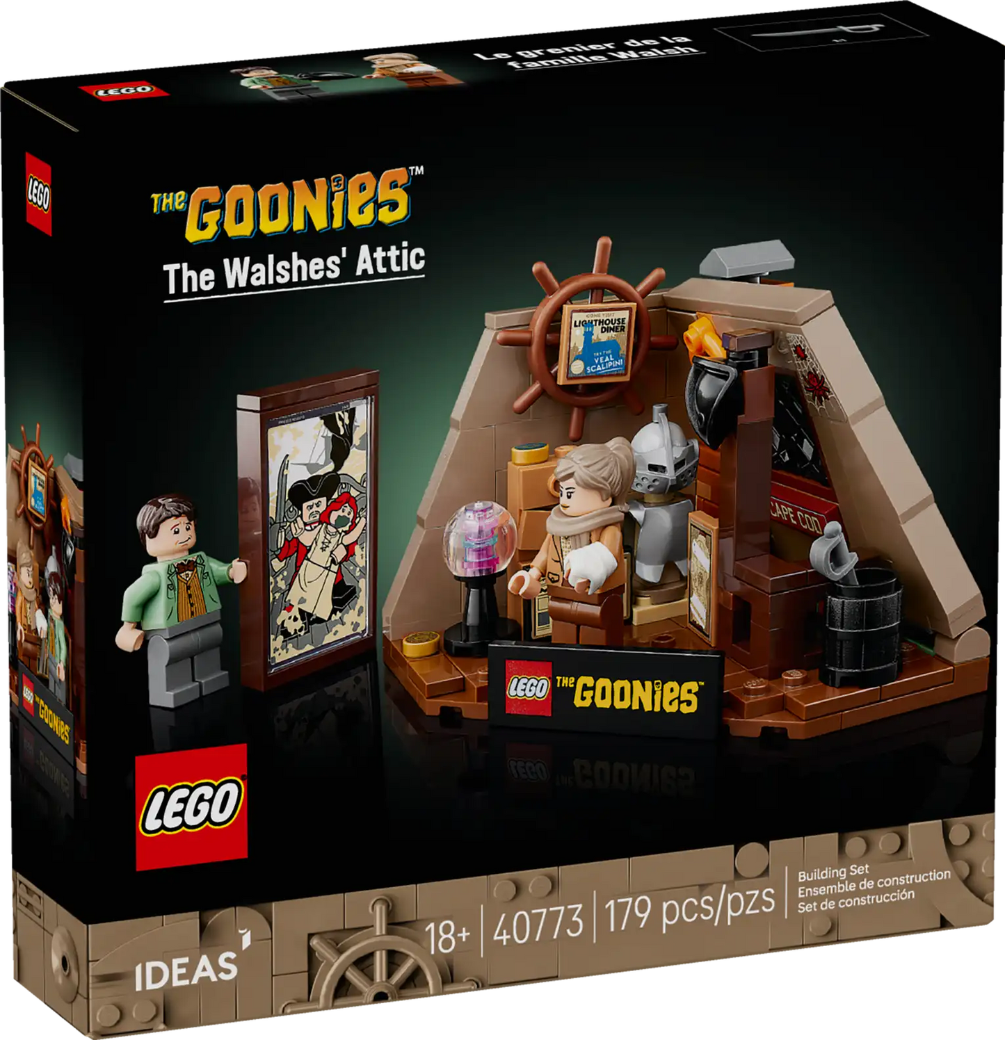 40773 The Goonies The Walshes' Attic Ideas Lego Set