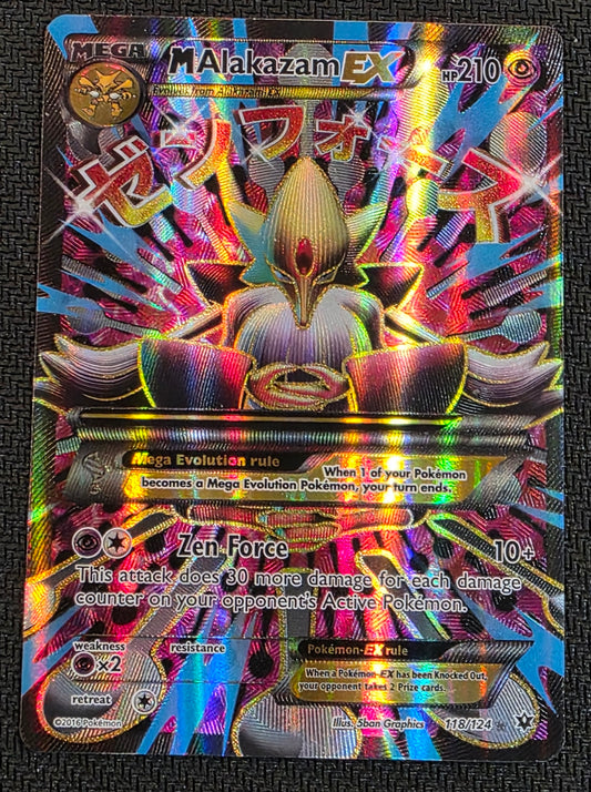 #118/124 M Alakazam EX (Full Art) XY - Fates Collide