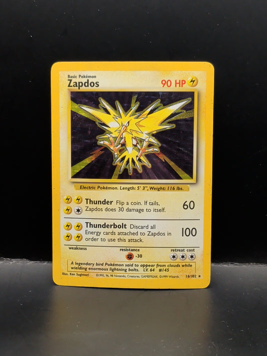 Zapdos #16/102 - Base Set (Unlimited)