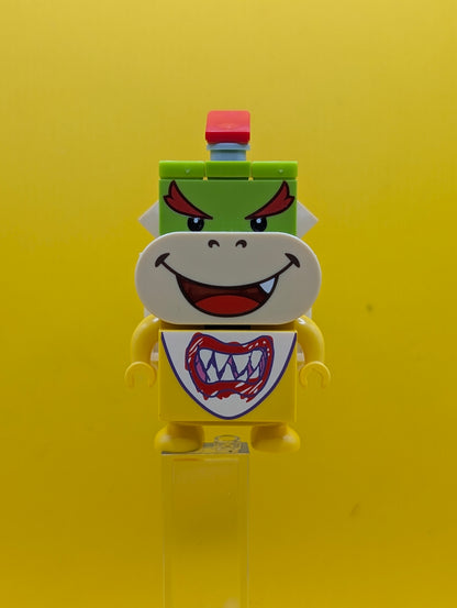 Bowser Jr. mar0003 2 Lime Brick 1 x 1 Super Mario Lego Minifigure