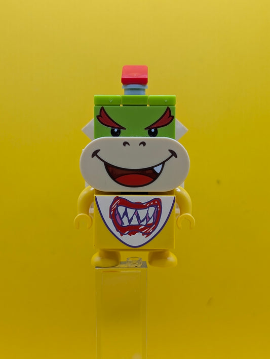 Bowser Jr. mar0003 2 Lime Brick 1 x 1 Super Mario Lego Minifigure