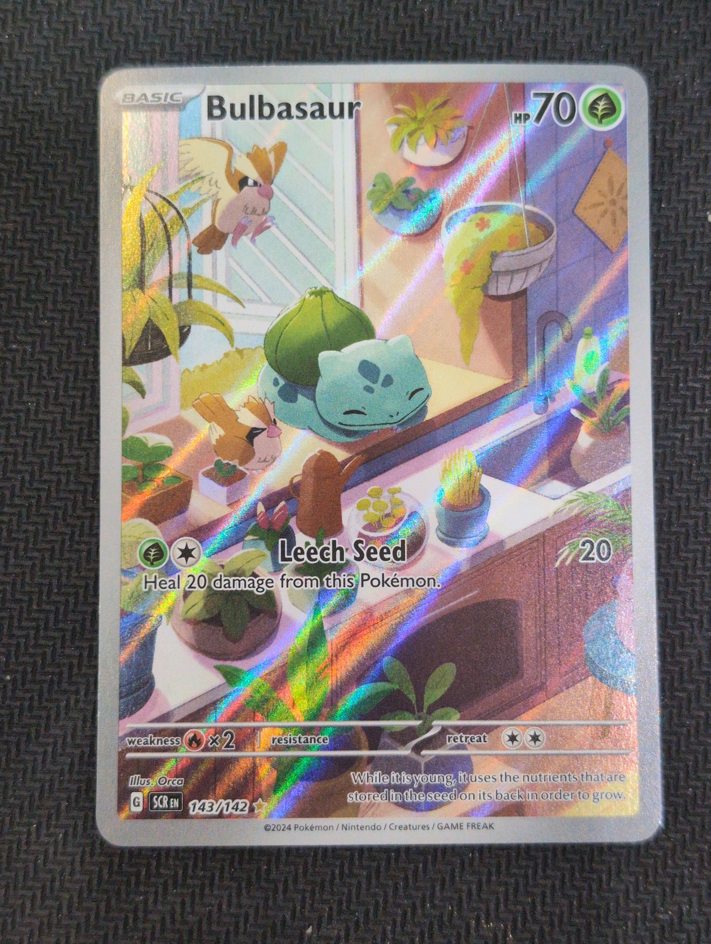 #143/142 Bulbasaur Stellar Crown