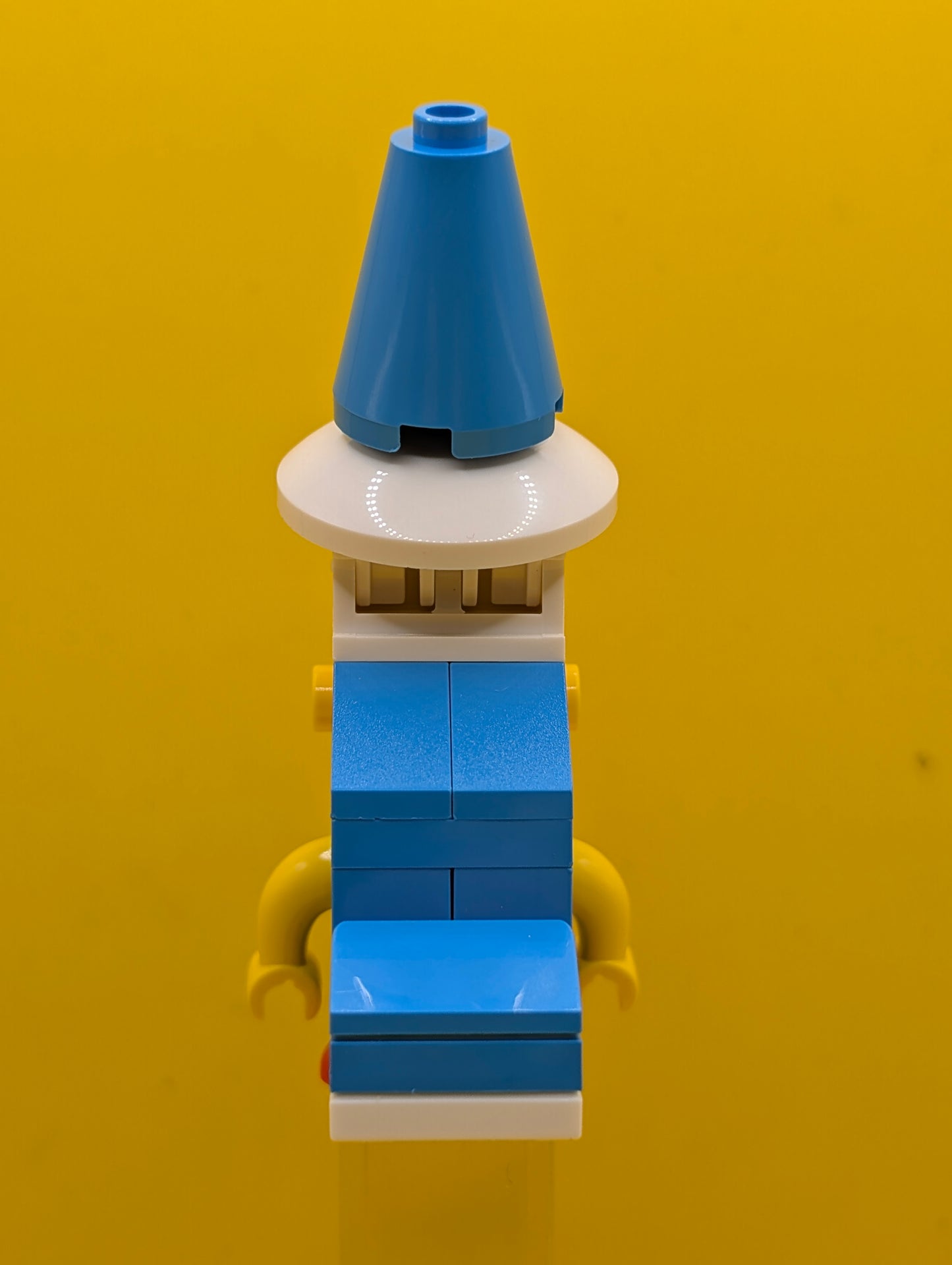 Kamek mar0185 Open Mouth, Red Tongue Super Mario Lego Minifigure