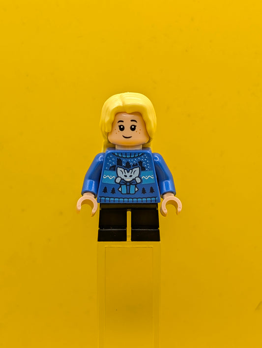 Luna Lovegood cna17Holiday Sweater Harry Potter Holiday Lego Minifigure