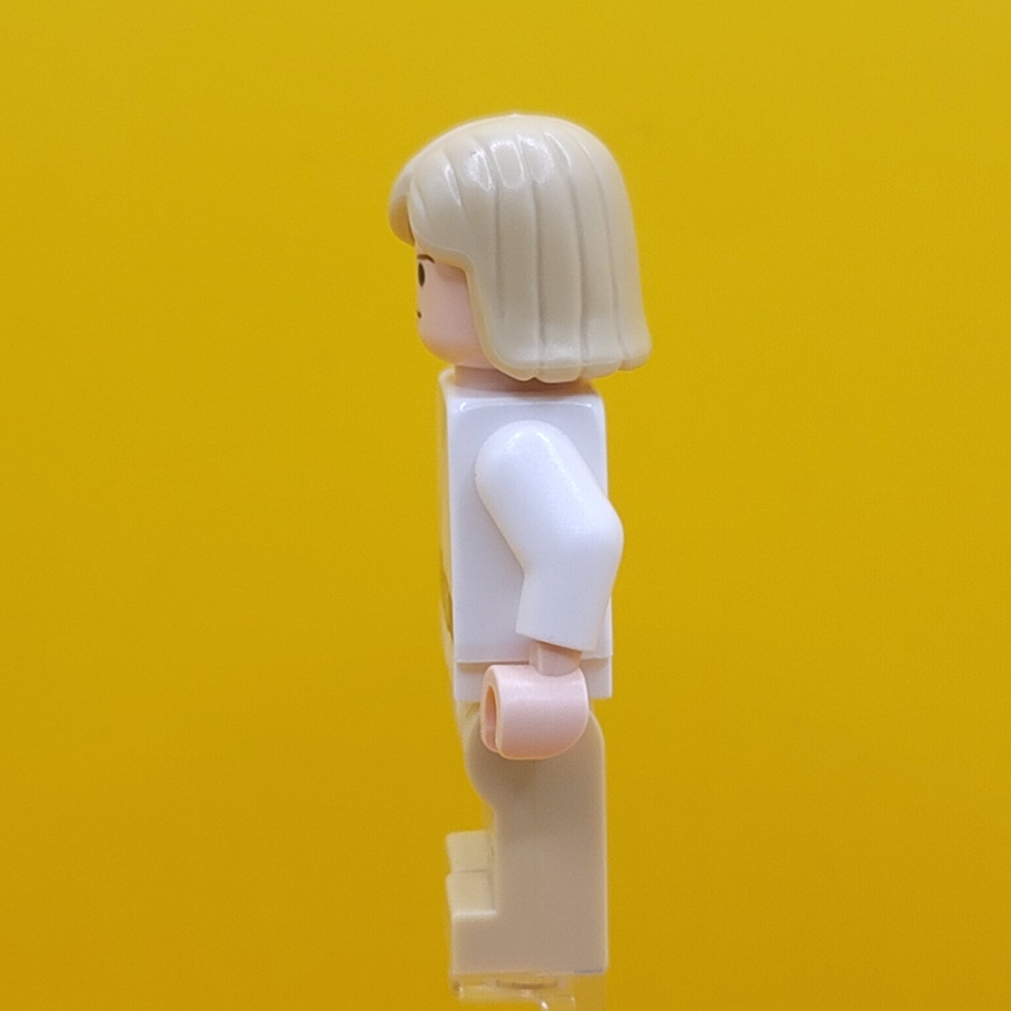 Luke Skywalker Light Nougat Long Hair White Tunic Tan Legs White Glints Minifigure Lego sw0273