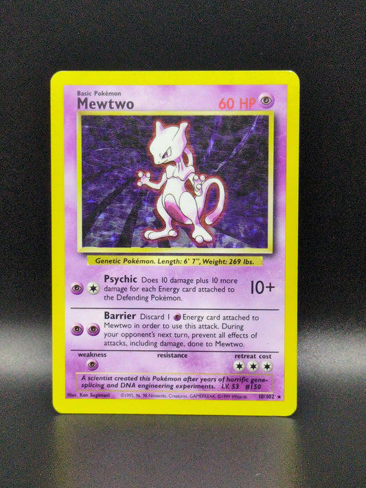 Mewtwo #10/102 Base Set Unlimited