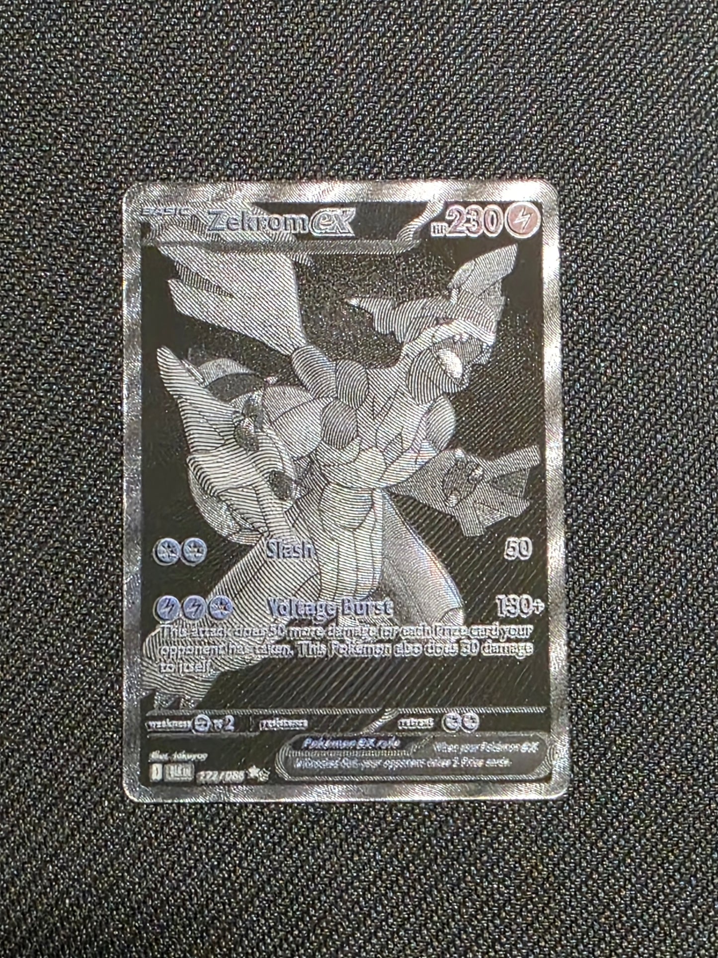 Zekrom Ex 172/086 Black Bolt