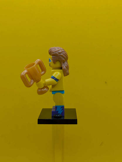 Wrestling Champion col15-14 Series 15 (Complete Set with Stand and Accessories) CMF Lego Minifigure