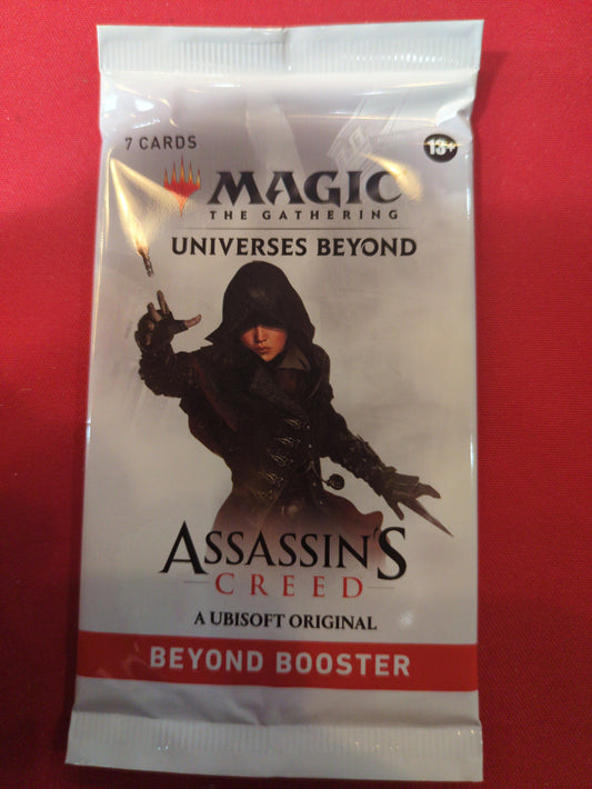 Magic the Gathering Universe Beyond Assassins Creed Play Booster