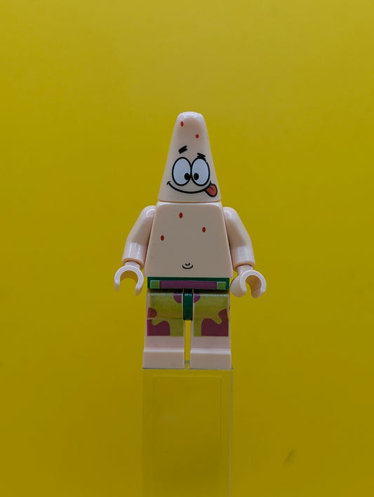 Patrick bob022 Tongue Out Spongebob SquarePants Lego Minifigure