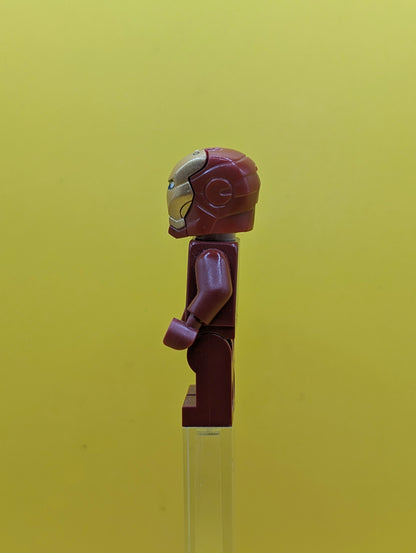 Iron Man sh0739 Mark 3 Armor, Hair Marvel Lego Minifigure