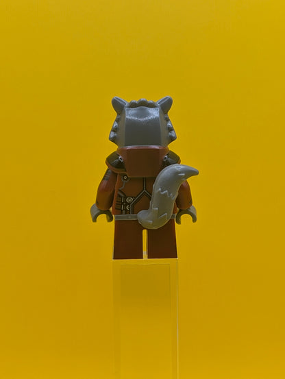 Rocket Raccoon sh0090 Dark Red Outfit Dark Bluish Gray Head