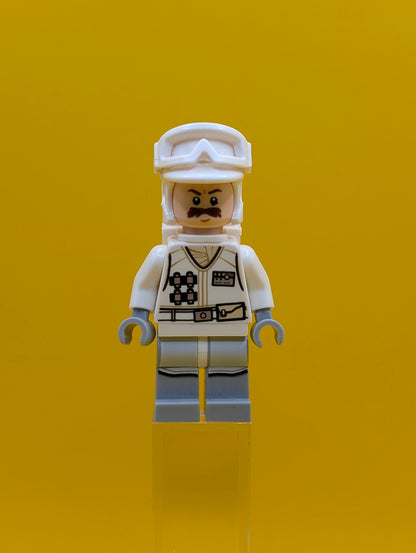 Hoth Rebel Trooper sw0760 Moustache Star Wars Minifigure Lego