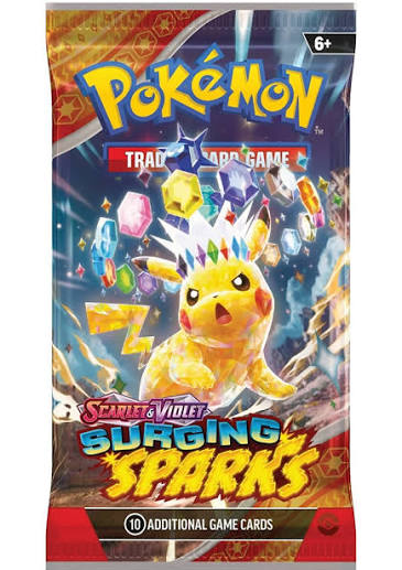 Surging Sparks Booster Pack (Artwork Varies)