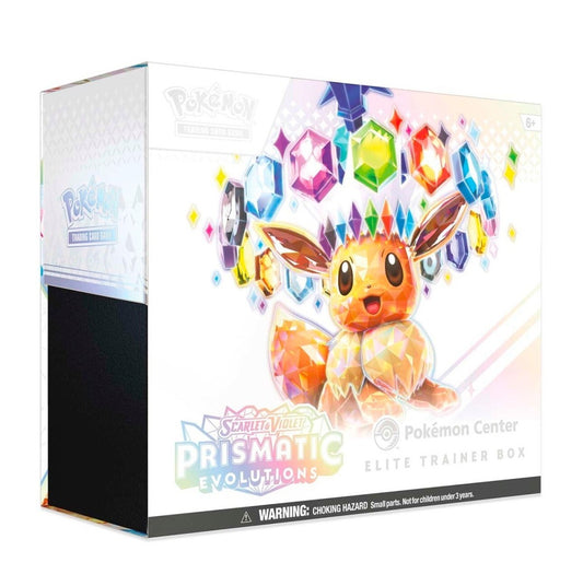 Prismatic Evolutions Pokemon Center Elite Trainer Box (ETB)