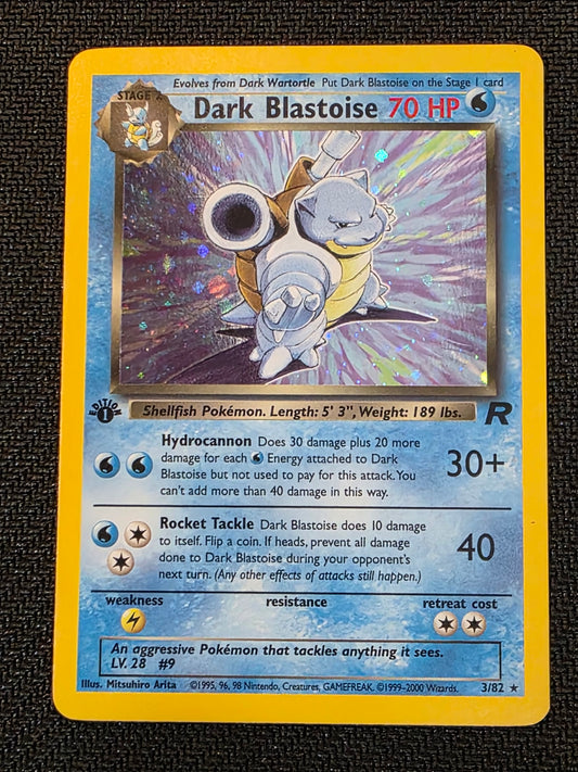 #03/82 Dark Blastoise (1st Ed) Team Rocket
