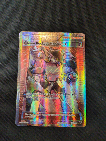 Team Rocket's Handiwork #124/124 (Full Art) XY - Fates Collide Ultra Rare