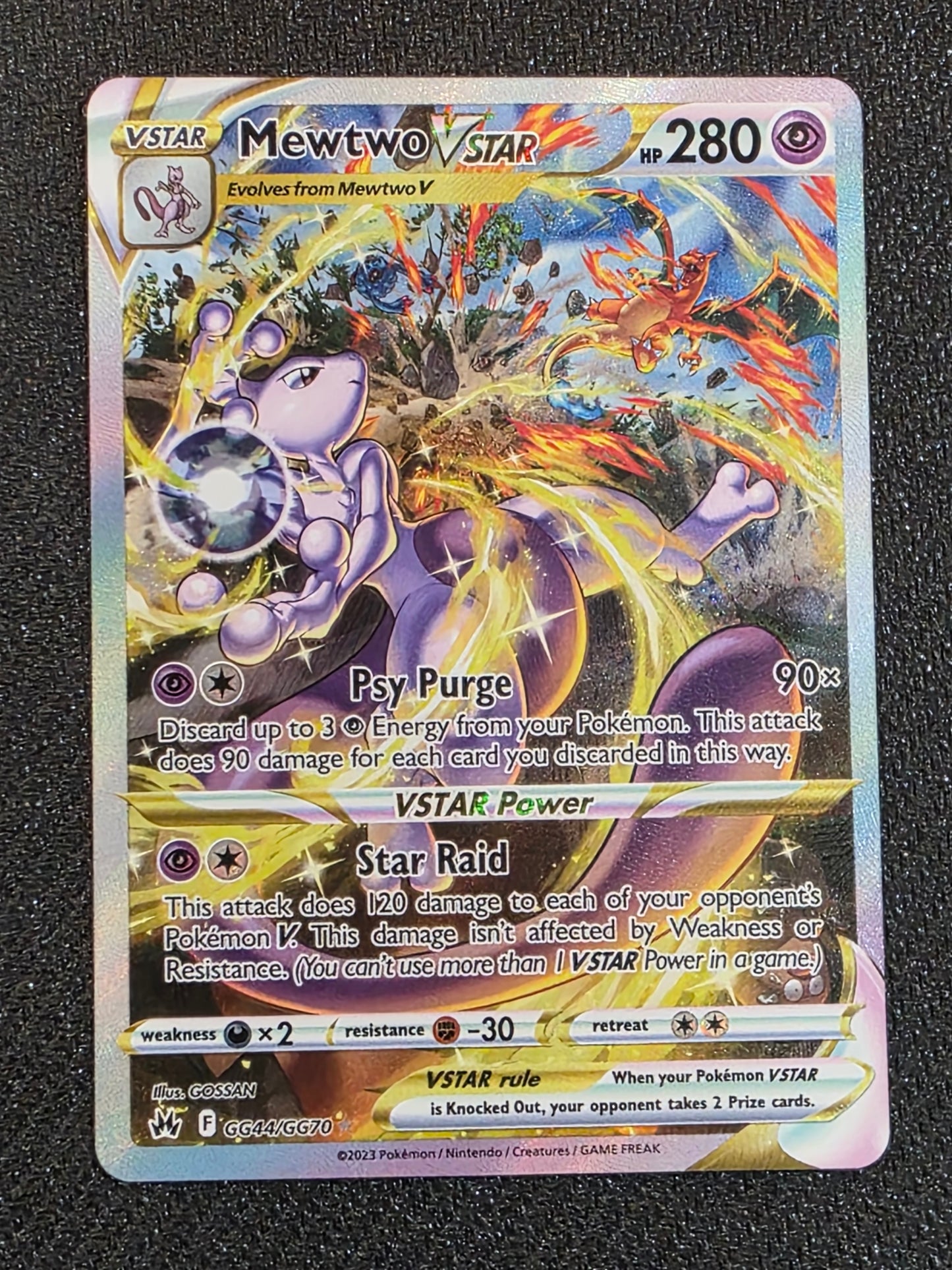 #GG44/GG70 Mewtwo VSTAR Crown Zenith: Galarian Gallery