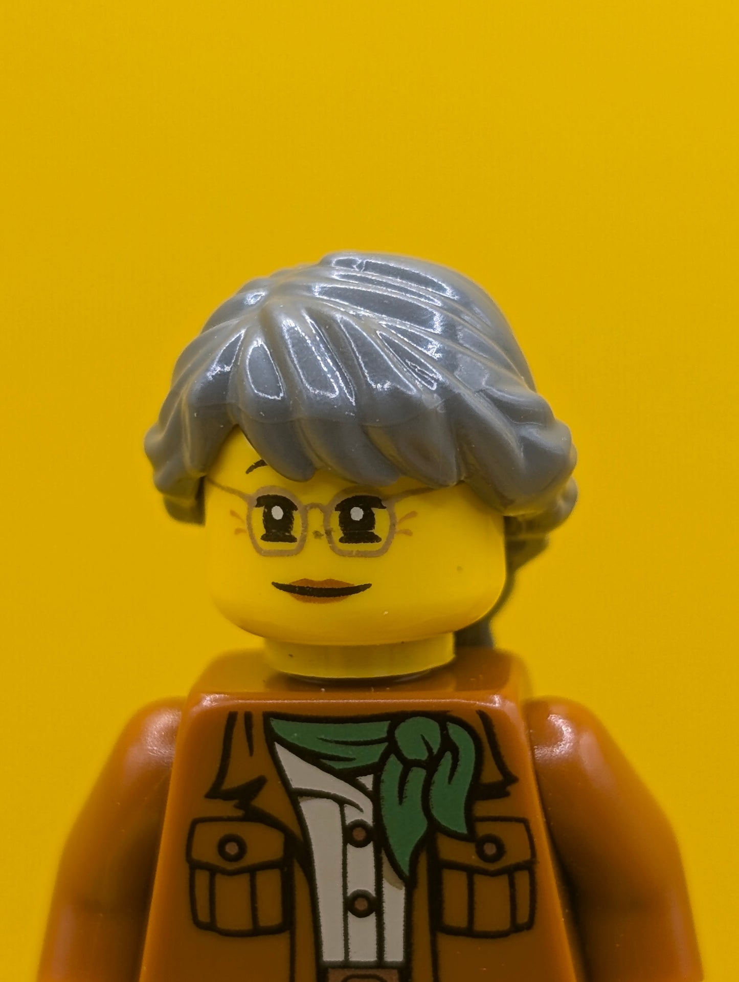 Misako njo0665 Ninjago Legacy Dark Orange Jacket Minifigure Lego