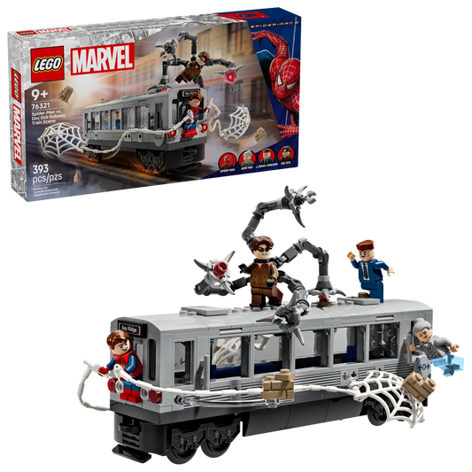 76321 Spider-Man vs. Doc Ock Subway Train Scene Marvel Lego Set
