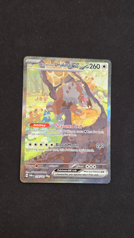 Bloodmoon Ursaluna ex #216/167 -Twilight Masquerade